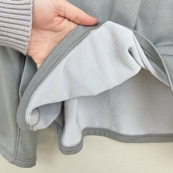 Galvin Green Men's XXL Insula Lite Grey Quarter Zip Long Sleeve Top Turtleneck - Picture 15 of 15